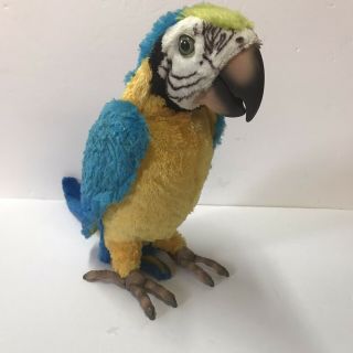 2006 Hasbro Furreal Friends Squawkers Mccaw Talking Parrot Bird Only