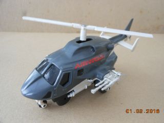 Rough Riders Tri - Ex Motorized Airwolf Helicopter - Operational - 1984 - Ljn Toys