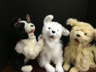 Euc Fur Real Friends Interactive My Playful Pup 3 Scamps 74565 Dogs Shelf Kept
