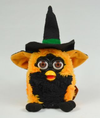 Vintage 1998 Tiger Electronics Furby " Autumn Furby " Special Limited Edition