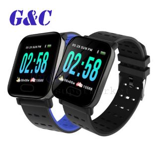 A6 Ip67 Smart Watch Heart Rate Monitor Bracelet Wristband For Ios Android