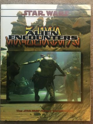 Star Wars The Roleplaying Game - Alien Encounters - West End Games