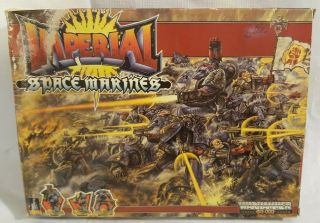 Warhammer 40000,  40k Imperial Space Marines Rogue Trader - Vtg 1987 Incomplete