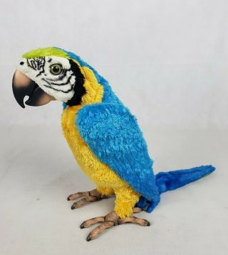 2006 Hasbro Furreal Friends Squawkers Mccaw Talking Parrot Bird Only