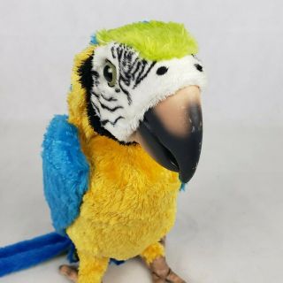 2006 Hasbro FurReal Friends Squawkers McCaw Talking Parrot bird Only 2