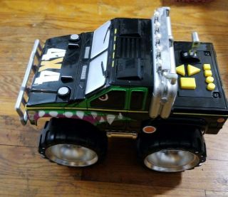 Toy State Battery Operated 1995 Road Rippers Monster Truck Black 4X4 2