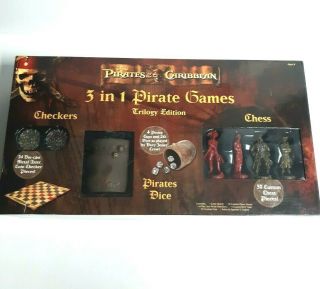 Disney Pirates Of The Caribbean 3 In 1 Pirate Games Trilogy Edition S173
