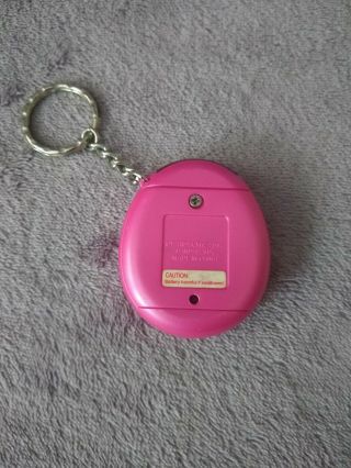Tamagotchi Connection V1 Pink w/ orange buttons & w/ Battery 3