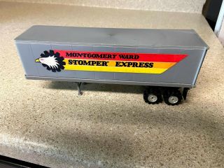 Schaper Stomper Gray Semi Trailer Montgomery Ward Stomper Express