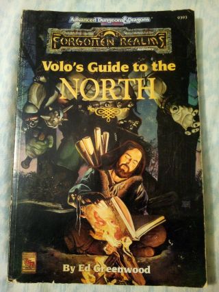 Dungeons And Dragons Volo ' s Guide to the North 1993 2