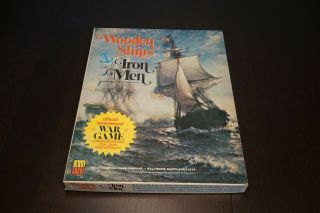 Wooden Ships & Iron Men - Avalon Hill Unpunched