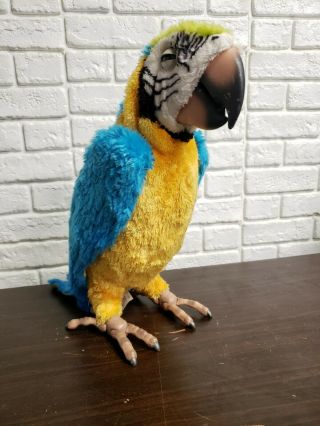 Hasbro Furreal Friends Squawkers Mccaw Parrot Interactive Talking Bird
