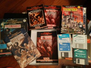 Advanced Dungeons And Dragons Eye Of The Beholder Ibm Pc,  Heaven Earth Complete