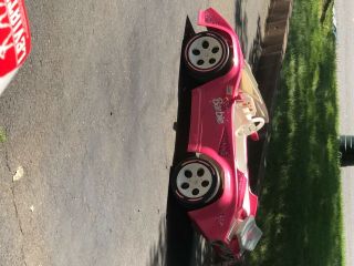 Vintage Barbie Lamborghini Power Wheels 1995 Powered Ride - On Car Vehicle Pink