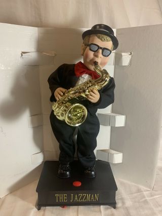 The Jazzman Dancing Swinging Musical Horn Jazz Saxophone Tux Toys