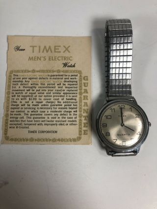 Vintage Timex Q Men 