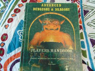 Dungeons & Dragons Players Handbook Ad&d 3rd Printing Gd