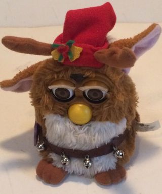 Tiger Electronics 1999 Limited Edition Furby Vintage Holiday Reindeer