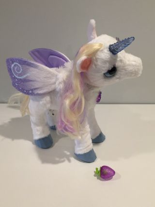 FurReal Friends StarLily My Magical Unicorn with Sugarberry Treat Interactive 2