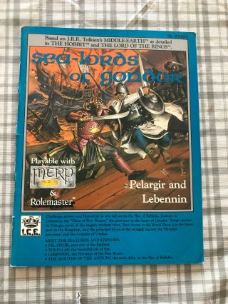 Ice Merp Sea - Lords Of Gondor Middle Earth Rpg Campaign Module 3400