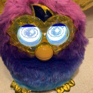 2012 Furby Boom Crystal Series Toy Pink Purple Blue Gold Ombré