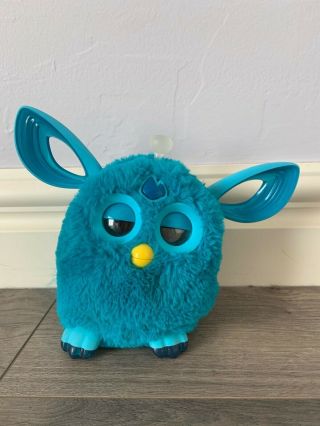 Hasbro Furby Connect Blue Teal 2016 Bluetooth Interactive Toy