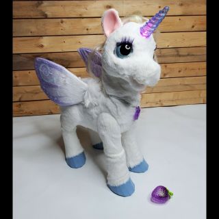 Furreal Starlily My Magical Unicorn Interactive Plush Toy Light Up Horn