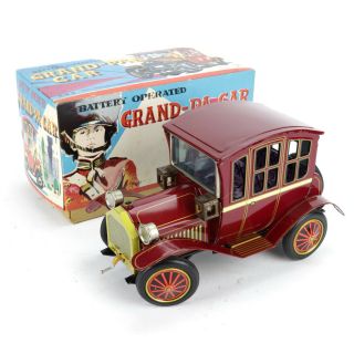 Vintage Battery Operated Grand - Pa Car Japan