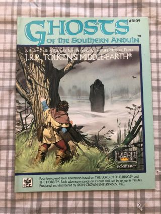 Ice Merp Ghosts Of The Southern Anduin Middle Earth Rpg Adventure Module 8109