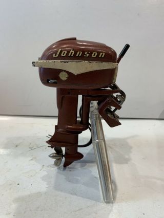 Vintage Toy Outboard Motor K&o Johnson Sea Horse 30 Hp Boat Motor 50s