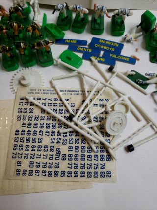 Vintage Tudor Electric NFL Football Game Packers And Colts Replacement Parts 3