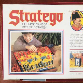 Vtg MB Stratego Board Game 1986 The Classic Game Of Battlefield Strategy 3