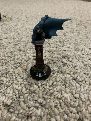 Heroclix Batman 099 Chase Arkham Asylum Lamp Post With Card