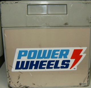 Power Wheels Fisher Price Mattel 12 Volt Battery Box Damage Fps00801 - 0638