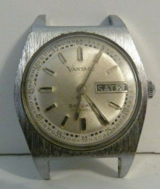 Vantage 17 Jewel Vintage Mens Wristwatch
