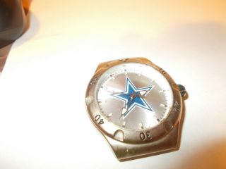 Dallas Cowboys Star Quartz Analog Game Time Watch - Does Need Wrist Band -