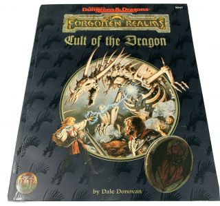 Tsr Advanced Dungeons & Dragons Forgotten Realms Cult Of The Dragon 9547 Donovon