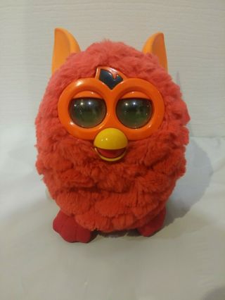 2012 Furby Phoenix Orange Red Interactive Electronic Pet Toy Hasbro