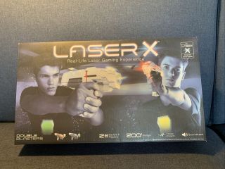 Laser X Two Players Laser Gaming Set Open Box