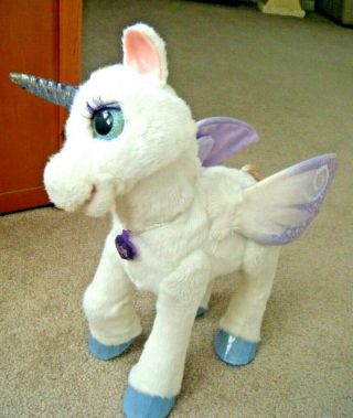Furreal Friends My Magical Unicorn Starlily Pet Plush Interactive Toy No Berry
