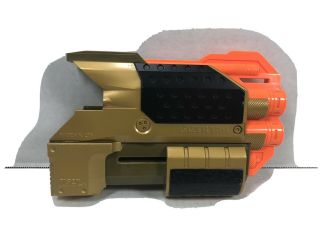 Gold Lazer Tag Phoenix Ltx Shotgun Blast Attachment Tiger Electronic Only