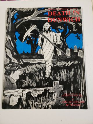 Death In Dunwich - Call Of Cthulhu 1983 Release Arkham House Tome Inc.  Vg,