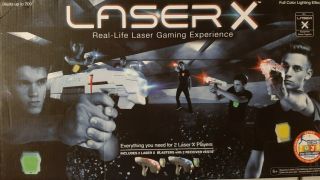 Laser X Two Players Laser Gaming Set Double Guns 200 Ft Range.
