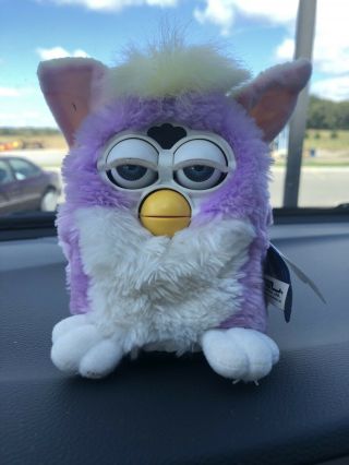 1998 Special Limited Edition Electronic Furby Model 70 - 884 Purple/white