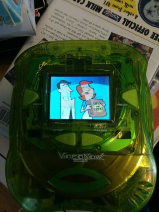 Video Now Color FX Player green,  Fairly Odd Parents Scary Oddparents 2