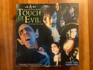 A Touch Of Evil Board Game By Flying Frog Productions.  100 Complete.