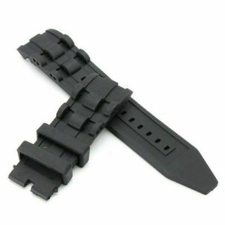 26mm Rubber Black Watch Band Strap For Invicta Pro Diver 6977 - 6978 - 6981 - 6983 Usa