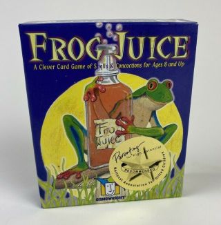 Frog Juice Card Game Gamewright 100 Complete 1997 Rare