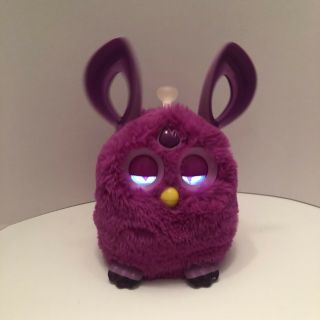 2016 Hasbro Furby Connect Bluetooth Interactive Pink Purple Plush Animal