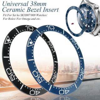 Keramik Uhr Lünette Inset Ring/sperrfeder 38mm Für Sei Ko Skx007/009 Watch Bezel